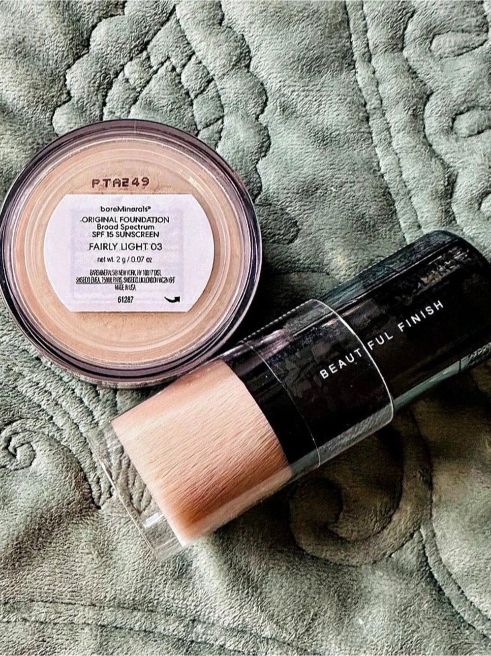 bareMinerals Original Foundation SPF 15 Fairly Light #03 with Soft Brush